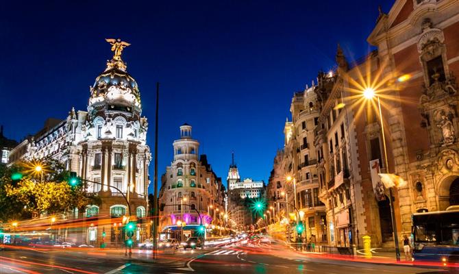 Madri, capital da Espanha, é apenas um dos destinos buscados por turistas brasileiros