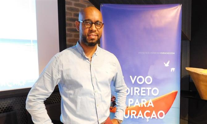 André Rojer, gerente de Marketing de Curaçao para a América do Sul