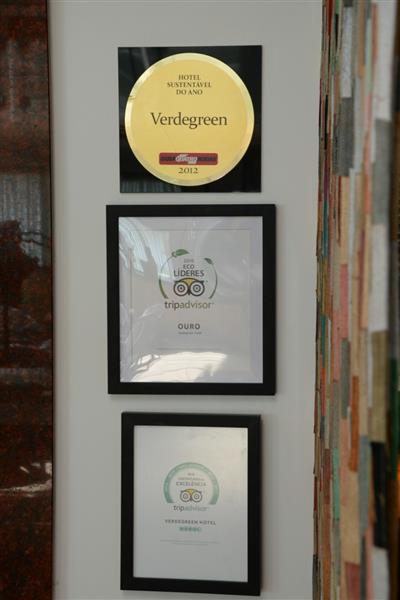 Verdegreen coleciona certificados e prêmios de Tripadvisor e da Quatro Rodas pelo modelo sustentável