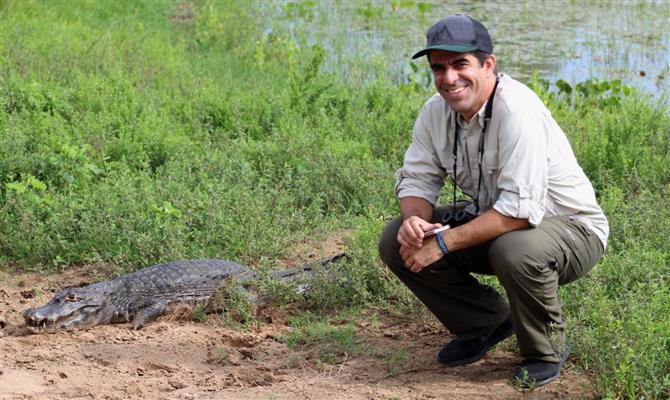 Fábio Gontijo, da Experiências de Viagens, foi conhecer o Pantanal antes da Adventure Next