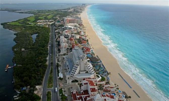 O estado de Quintana Roo recebeu mais de sete milhões de turistas internacionais na primeira metade de 2018