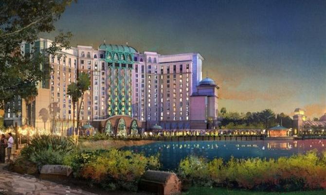Disney’s Coronado Springs Resort ganhará torre de 15 andares com 545 quartos; o nome já foi revelado: Gran Destino Tower
