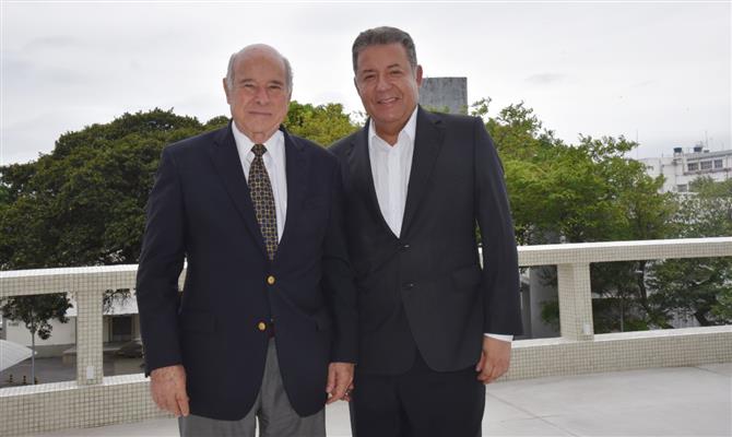 Guillermo Alcorta com o presidente do Cetur da CNC, Alexandre Sampaio