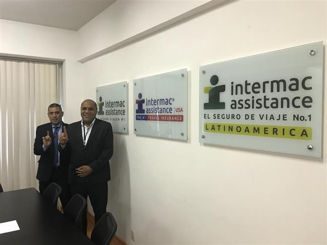 Eduardo Aoki, CEO da Intermac, e Alexandre Santos, agora diretor de Operações