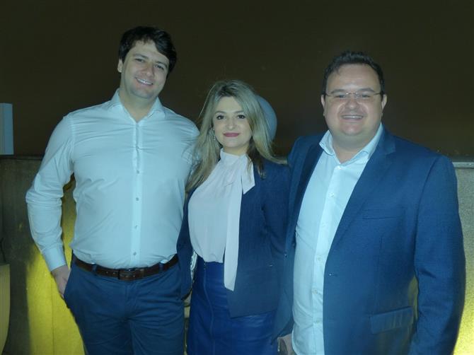 Peter Weber Jr., Patrícia Richetti e Heitor Soares, da Europlus