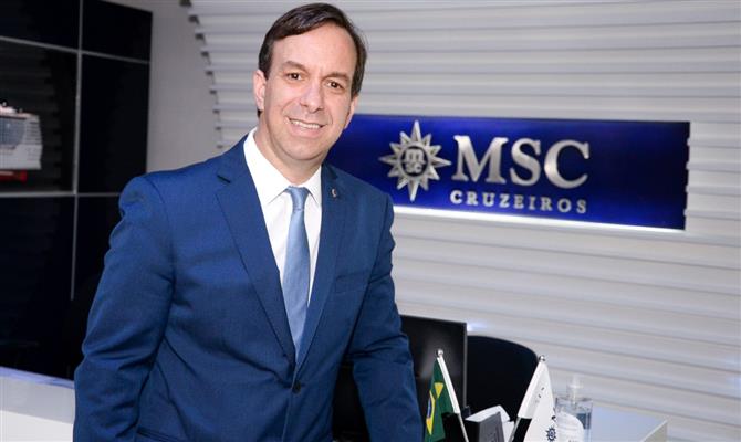 Adrian Ursilli, diretor geral da MSC Brasil