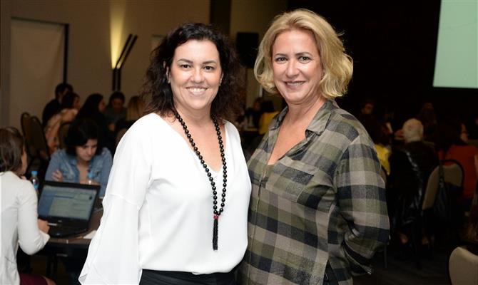 Patrícia Thomas e Viviânne Martins, diretoras da Academia de Viagens Corporativas