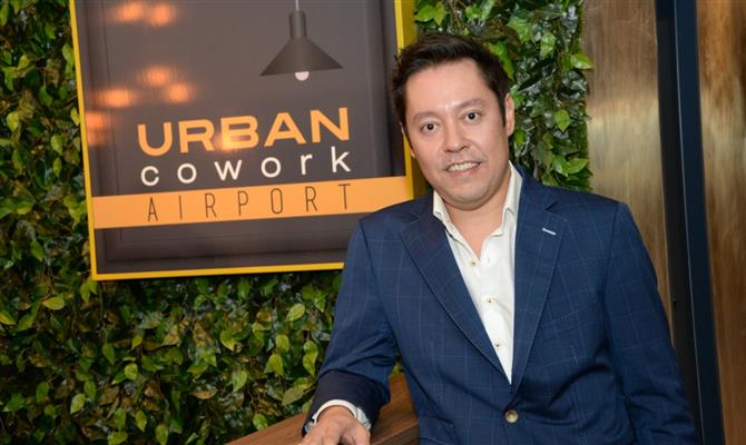Fundador do Urban Cowork Airport, Paulo Futami