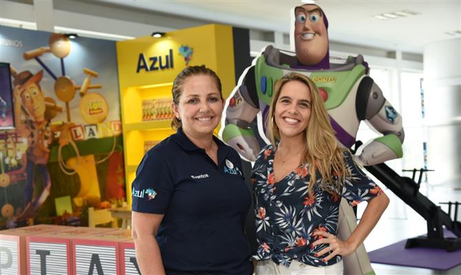 Claudia Fernandes, da Azul, e Louise Garrido, da Disney, apresentam ação inédita