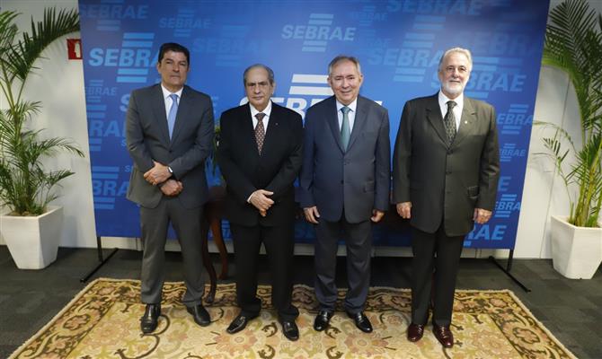 Vinicius Nobre Lages, José Roberto Tadros, João Henrique Sousa e Carlos Melles