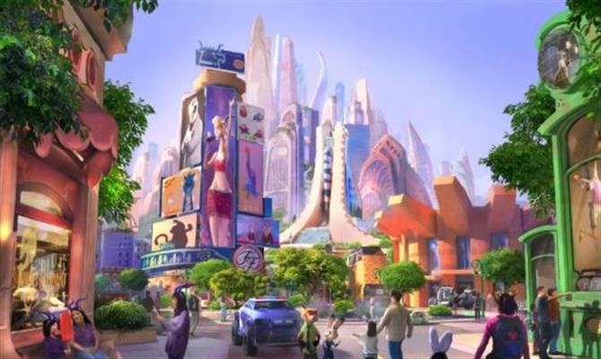 Zootopia ganhará parque temático na Disney de Xangai