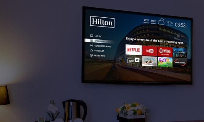 Hilton permitirá acesso à Netflix em seus quartos mais high-tech