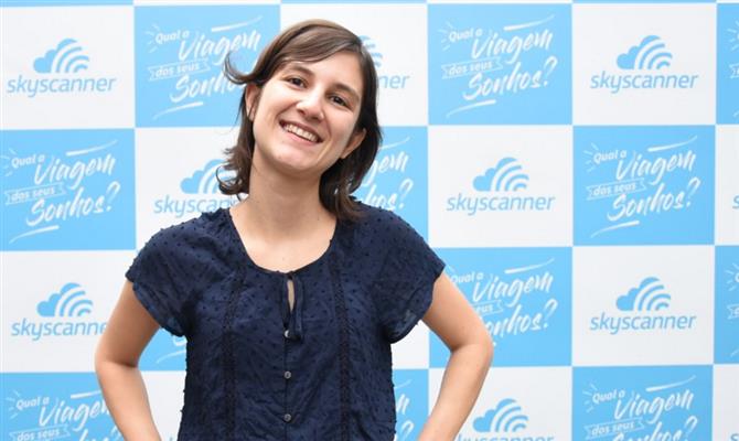 Eliana Cameira, gerente de Comunicação e Marketing do Skyscanner para o Brasil