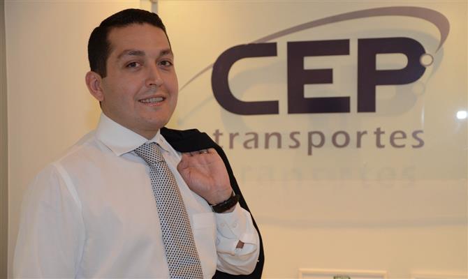 O CEO da Cep Transportes, Fernando Cavalheiro
