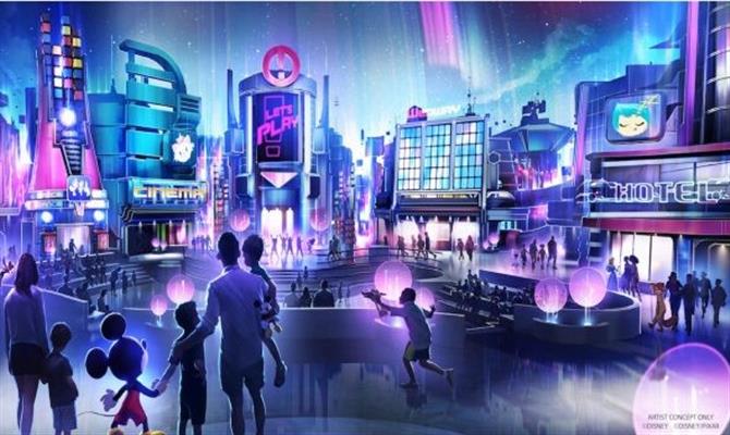 Uma cidade imersiva cheia de jogos interativos deve fazer parte da renovação do Epcot, no Walt Disney World