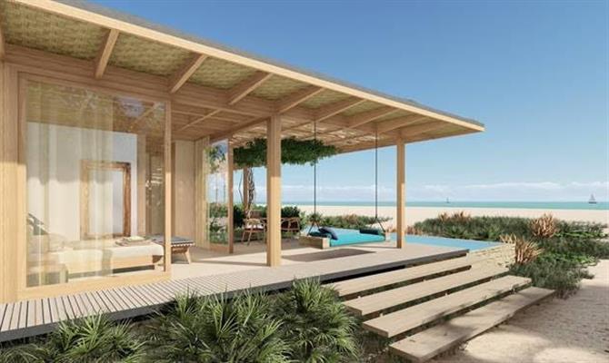 Projetado para ter sede em Baía Formosa, o resort chamado Eco Estrela ficaria a 1 hora de distância de João Pessoa (PB) e de Natal (RN)