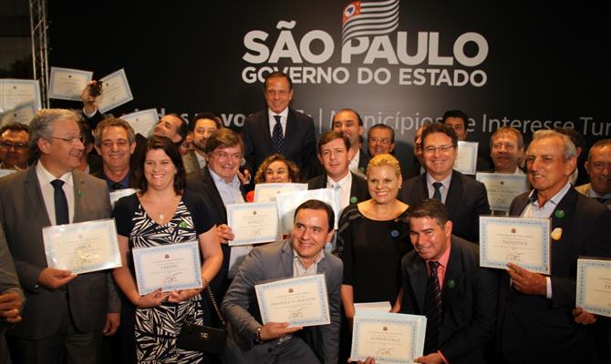 Governador de São Paulo, João Doria, entregou certificados durante evento