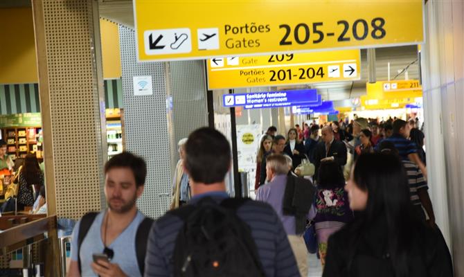 Voos do Aeroporto de Guarulhos foram afetados por problema em radar na semana desta quinta-feira (19)