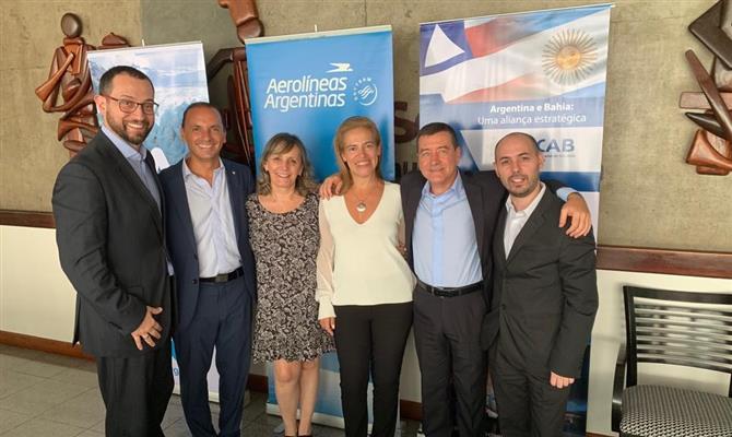 Inprotur e Aerolíneas Argentinas participaram de evento na capital da Bahia