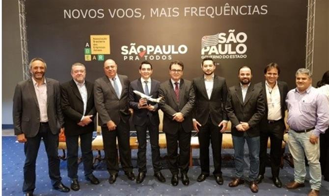 Autoridades do governo de SP e das prefeituras de Barretos e Franca participaram do anúncio oficial