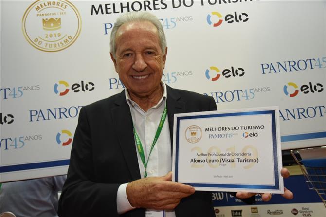 Afonso Louro foi reconhecido como um dos melhores profissionais do Turismo 