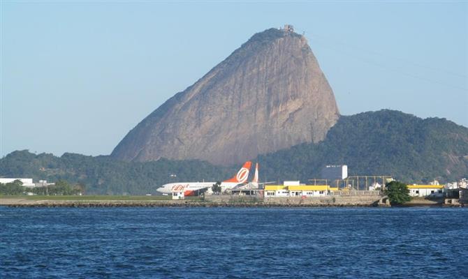 Aeroporto Santos Dumont, na área central do Rio de Janeiro