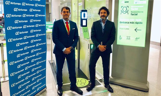 Biometria com reconhecimento facial: aposta da Air Europa no aeroporto de Menorca, na Espanha