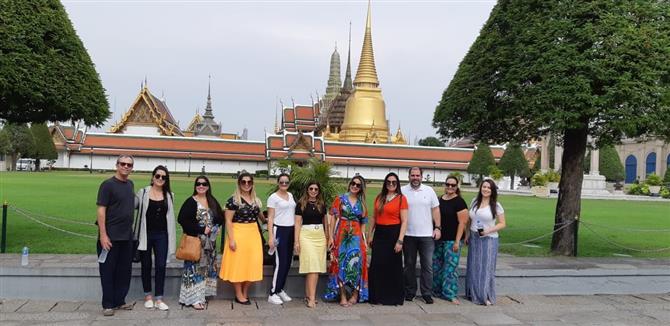 Grupo de agentes que viajou à Tailândia foi de nove pessoas 