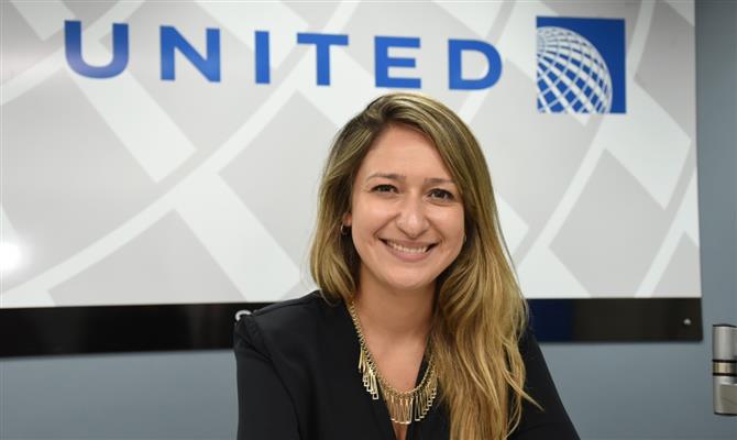 Jacqueline Conrado, diretora Brasil da United Airlines