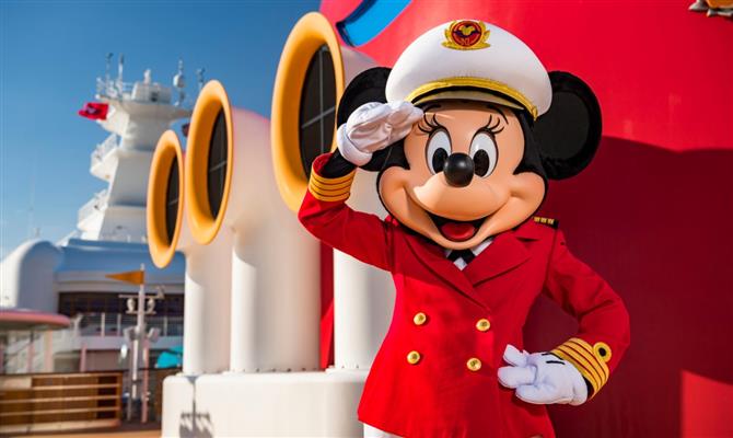 Minnie Mouse é a mais nova capitã dos navios da Disney