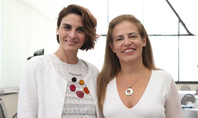 A coordenadora de mercado do Inprotur, Natalia Pisoni, e a capacitadora Paula Fariña