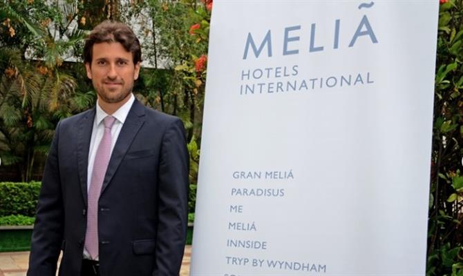 O diretor de vendas, marketing e distribuição da Meliá na América Latina, Fernando Gagliardi