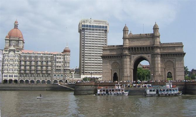 Mumbai (antes chamada de Bombaim) é o principal centro financeiro indiano