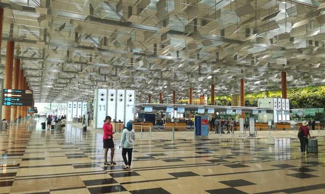 Aeroporto Changi, em Singapura