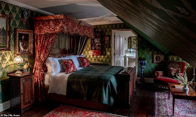 O hotel Fife Arms, no Reino Unido, já foi visitado pelo príncipe Charles