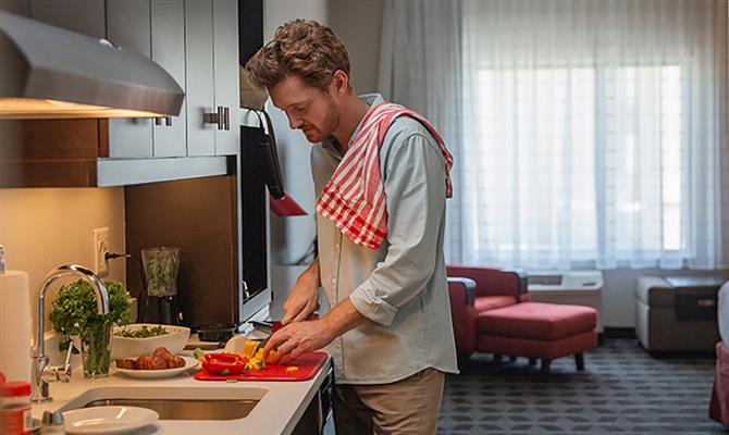 Opções destacadas pela Marriott oferecem cozinha integrada