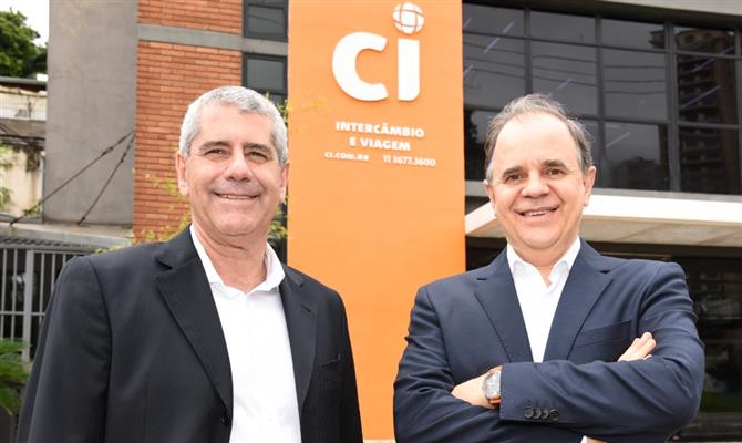 Celso Garcia e Victor Hugo Baseggio, do Grupo CI