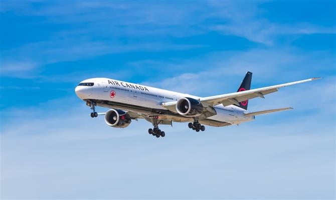 Os voos da Air Canada continuarão a operar conforme programado durante o período