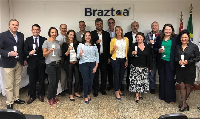 Equipe da Braztoa responsÃ¡vel pela gestÃ£o entre 2019 e 2021