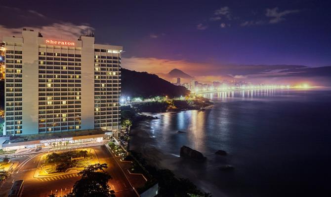 Sheraton Grand Rio Hotel & Resort tem acesso exclusivo para a charmosa praia do Vidigal