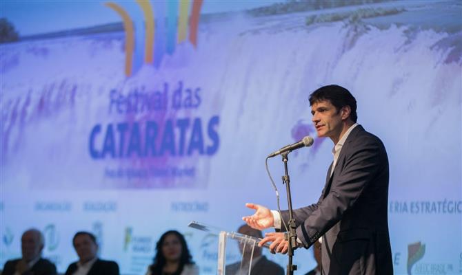 Ministro do Turismo, Marcelo Álvaro Antônio, participou do evento