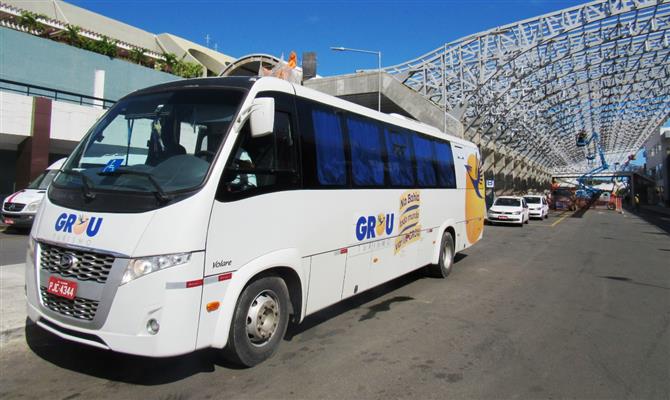Ônibus no Aeroporto Internacional de Salvador