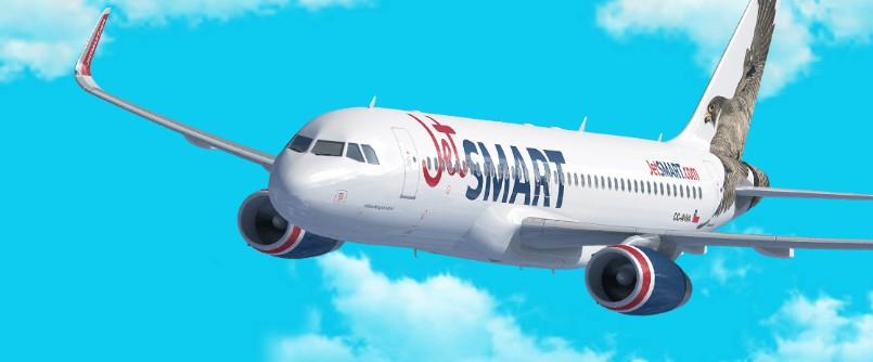 Jet Smart está operando os trechos com o A320