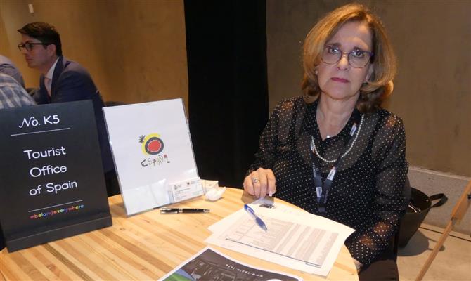 Dolores Mazzara, do Escritório de Turismo da Espanha