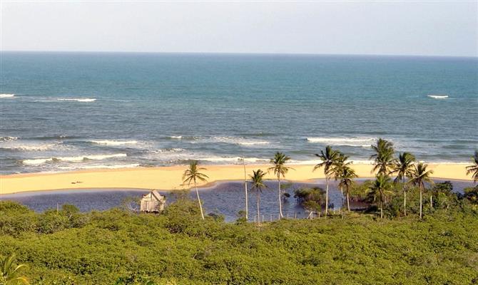 Praia de Trancoso faz parte do destino Porto Seguro, na Bahia