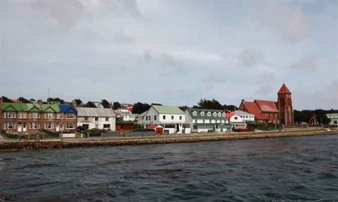 Capital das Malvinas, Stanley tem pouco mais de 2 mil habitantes