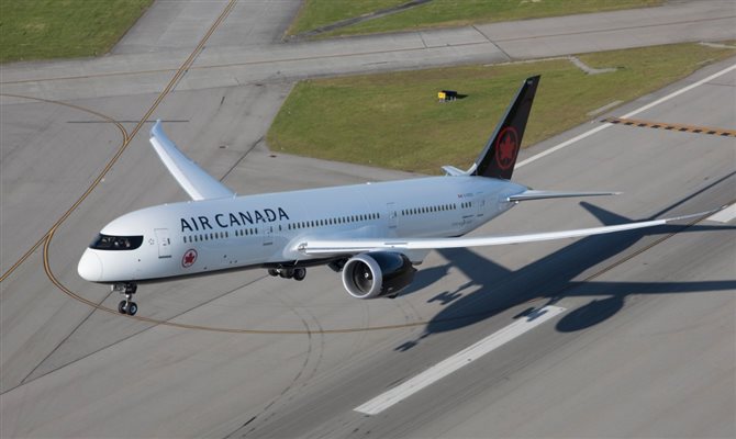 O novo app da Air Canada traz recursos, como mapas interativos de aeroportos
