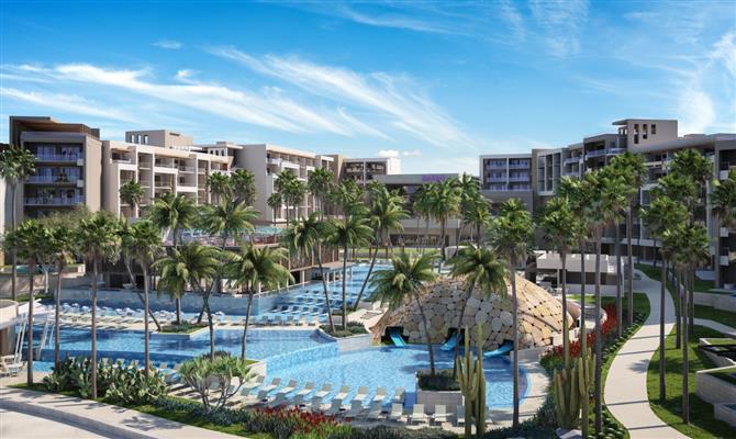 Nono resort gerido pela RCD Hotels, o Hard Rock Hotel Los Cabos  reúne 600 apartamentos