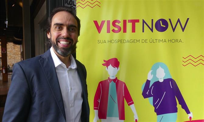 Bruno Guimarães, sócio-fundador e CEO do Visit Now