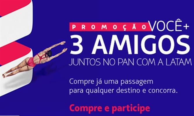 Latam levará um cliente e três acompanhantes para os Jogos Pan-Americanos em Lima, no Peru